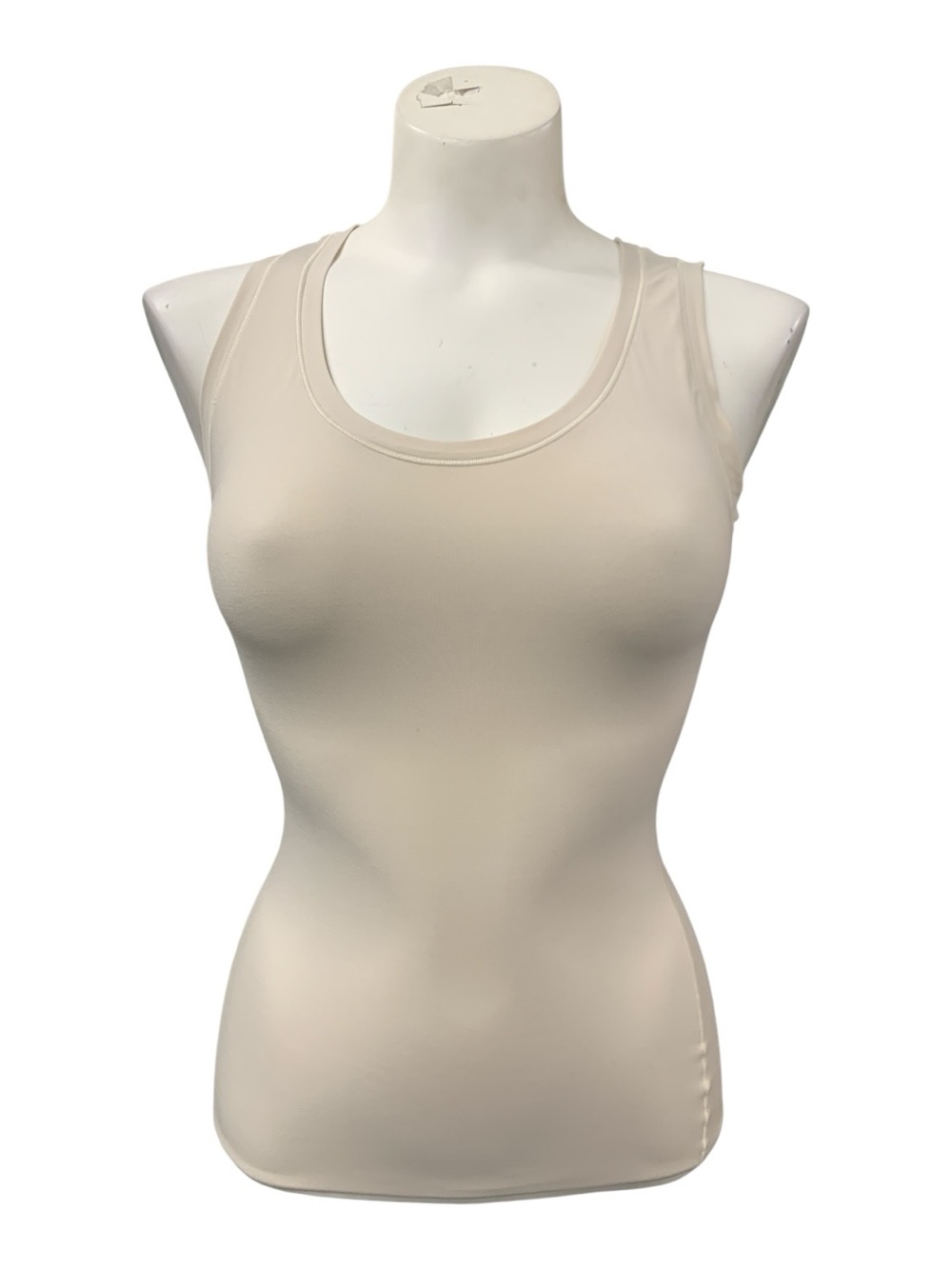 lululemon athletica Seamless Scoop Tank Top — Cream
